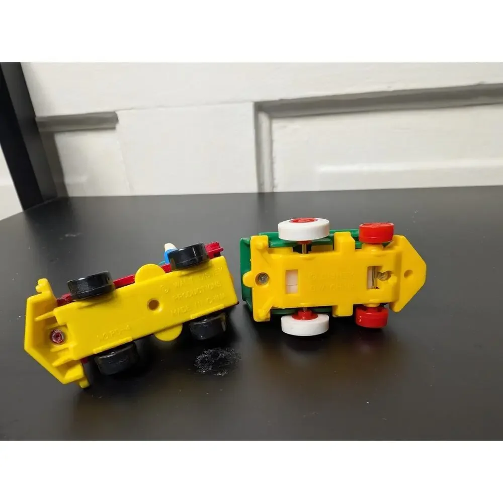 Vintage Tomy Walt Disney Productions Donald Duck Roy Trains Diecast And Plastic